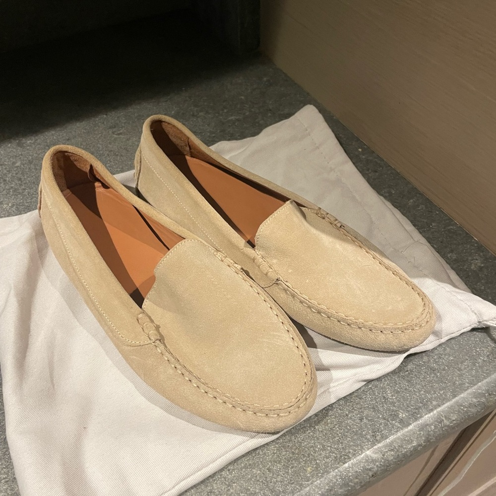 M. Gemi Suede Driver Flats Size 41